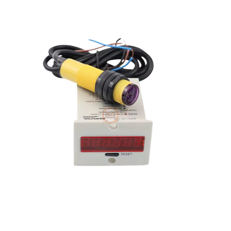 Dijital Ac/Dc 12-24V Fotoelektrik Parça Adet Sayıcı-Sayaç