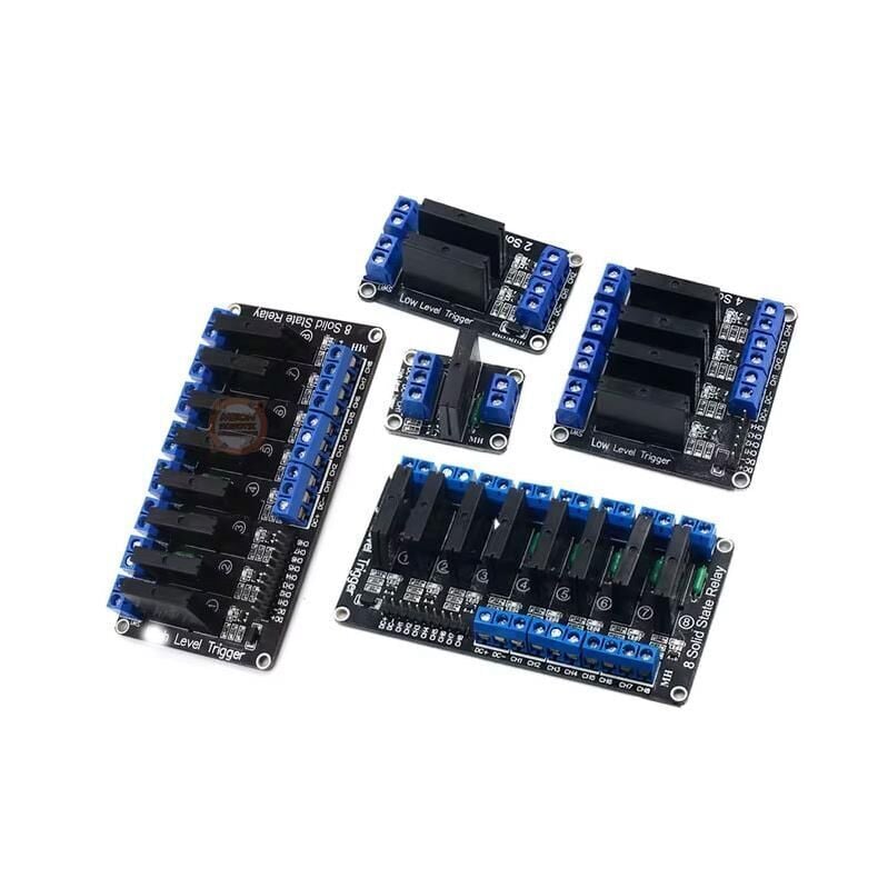 5V-2 Kanal Solid State Röle Kartı (Geliştirme Kartlarıyla Uyumlu- Dirençli Sigorta Ile Arduino)