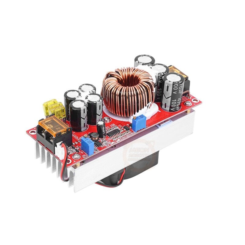 DC-DC 1500W 30A Voltaj Yükseltici Boost Modül Ayarlanabilir Gerilim Yükseltici