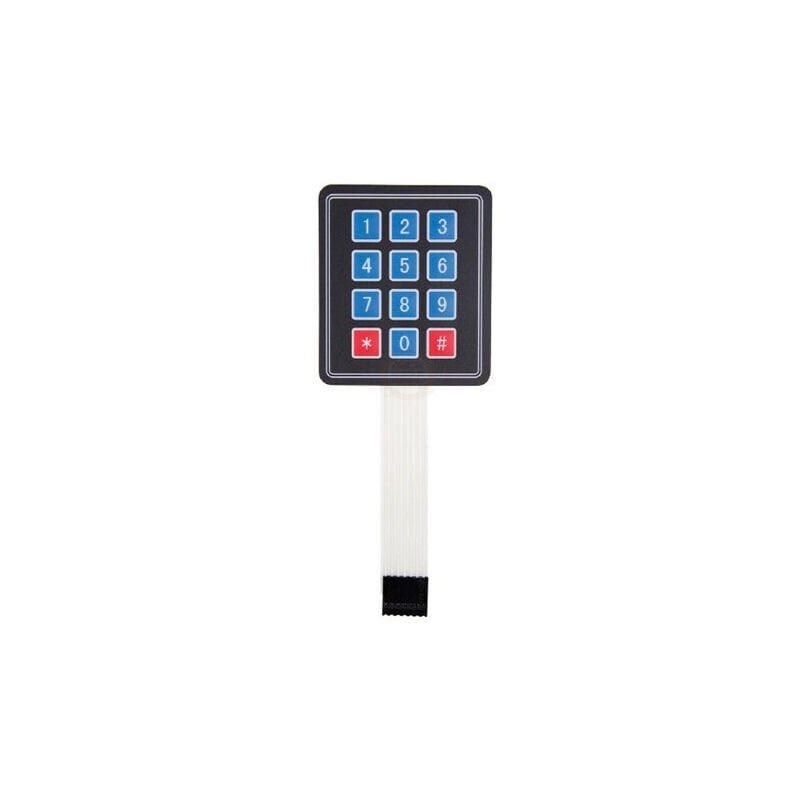 3x4 Membran Tuş Takımı - Keypad