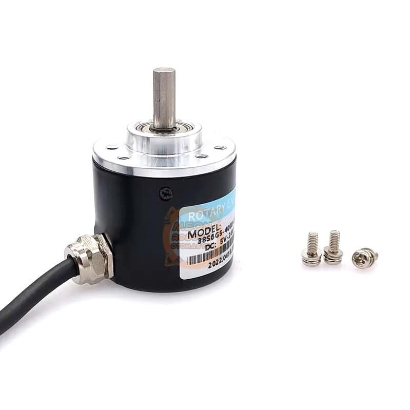 5-24V 400 Adım Artımsal Optik Rotary Enkoder, AB 2 Fazlı - E38S6G5-400B-G24N