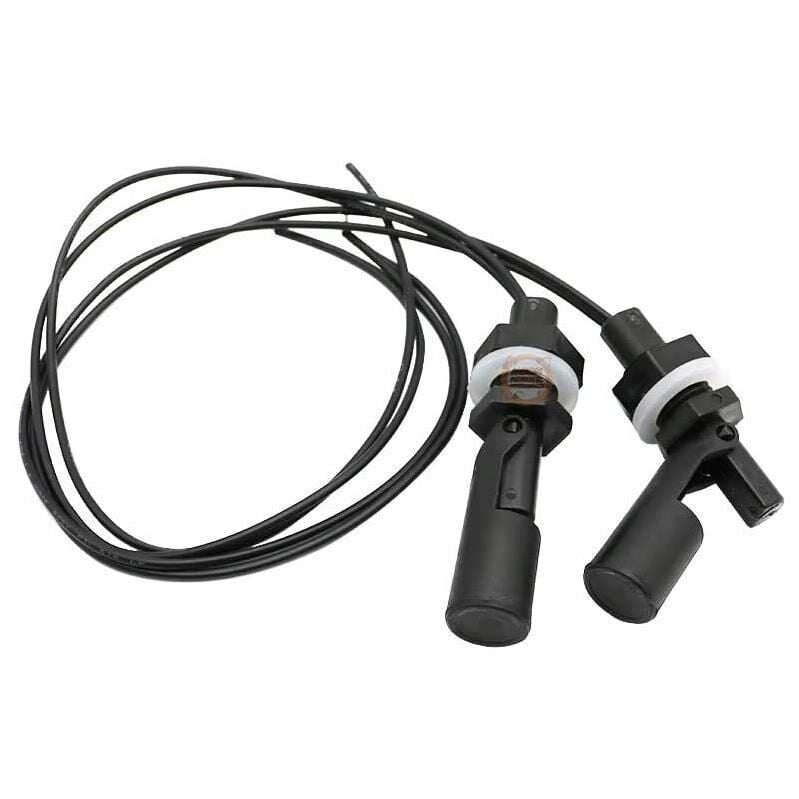 Yatay Tip Şamandıra Sıvı Su Seviye Sensörü -Siyah Plastik Gövde