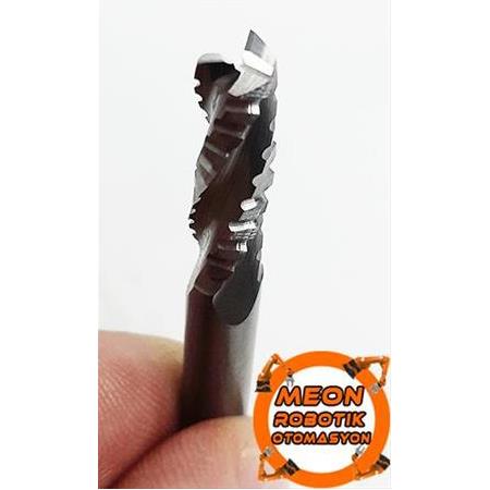 3 Ağızlı 6x22x50 mm Karbür Ahşap Kaba Talaş Freze