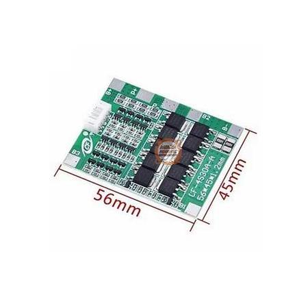 4S 30A Bms 14.8V 18650 Lityum Pil Şarj Balanslı Kontrol Devresi