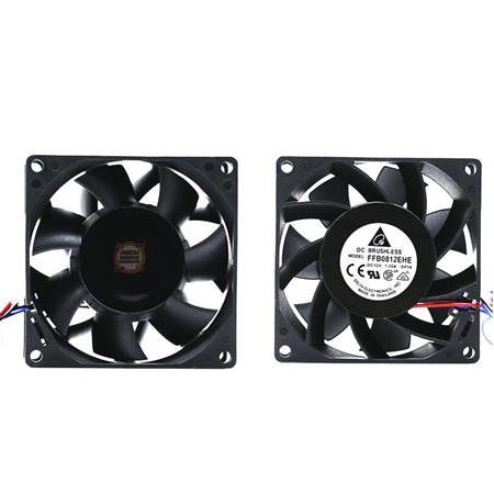 Delta 80x80x38mm 12 Vdc Kare Güçlü Fan-FFB0812EHE Soğutma Fanı