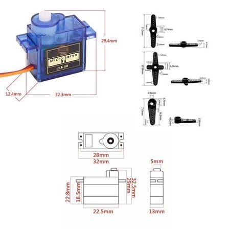 SG90 RC Mini 9gr Servo Motor