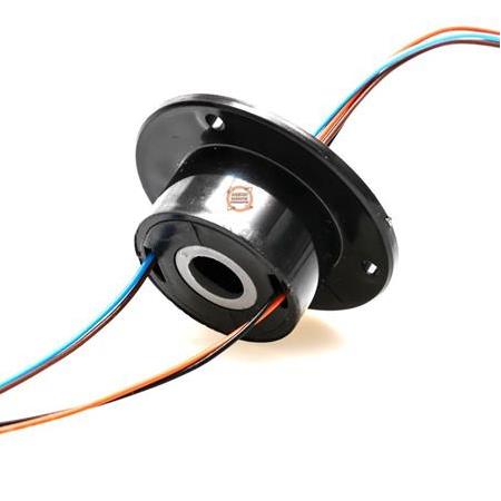 10mm Delikli Slip Ring 4 Kanal 4 Kablo 2A-Mile Geçmeli Slip Ring