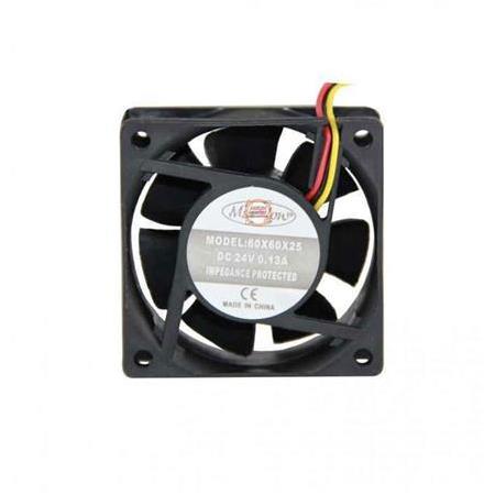 60x60x25 24V 3 Kablolu Fan