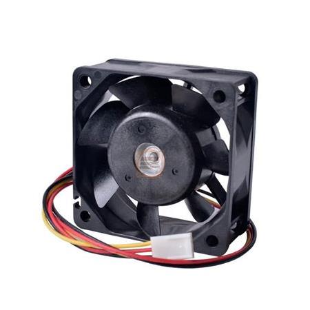 Sanyo Denki San Ace60 60x60x25mm 12V 0.47A Çift Bilyalı Fan-109R0612J401 3 Kablo Kare Fan