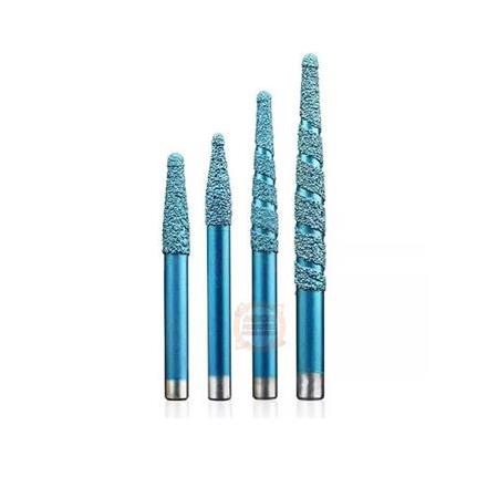 12x8x80x120mm Mermer Granit Gravür Yazı Konik Cnc Freze Ucu