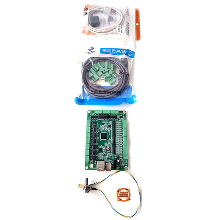 6 Eksen Ethernet-Usb Mach3 Cnc Kontrol Kartı