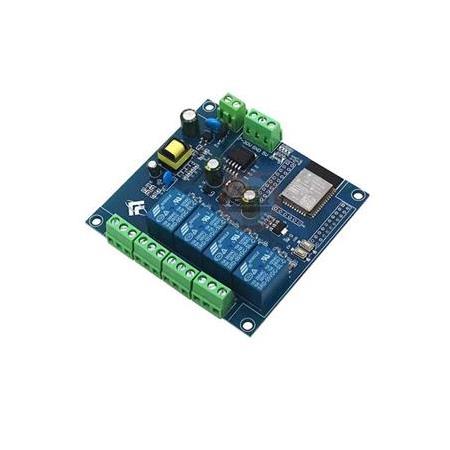 ESP32 Wifi Bluetooth AC 220V/DC 5-30 V 4 Kanal Röle Kartı