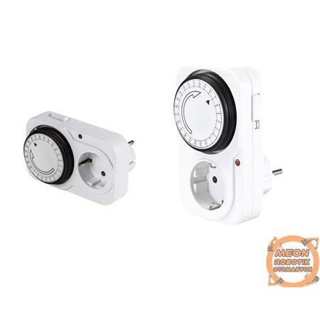 Cata CT-9180 Mekanik Zaman Ayarlı Saatli Priz