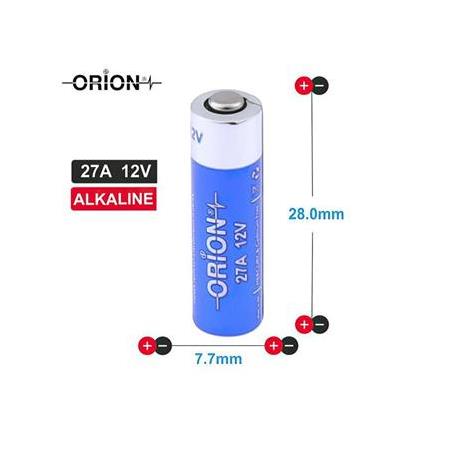 Orion 27A 12V Alkalin Pil 5'li Paket