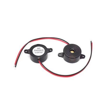 DC 3-24V Devreli Kulaklı Buzzer-Su Geçirmez Bip Sesli Alarm