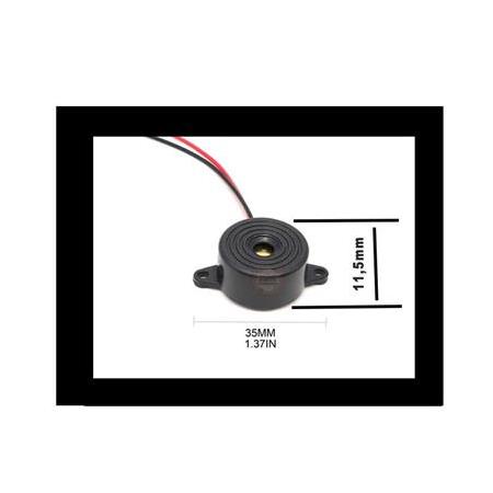 DC 3-24V Devreli Kulaklı Buzzer-Su Geçirmez Bip Sesli Alarm