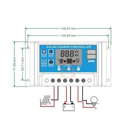 Akıllı Solar Güneş Paneli Akü Şarj Kontrol Cihazı 30 Amper-12V 24V