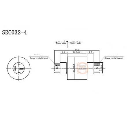 Src032-3 Pinli Kapsül Slip ring