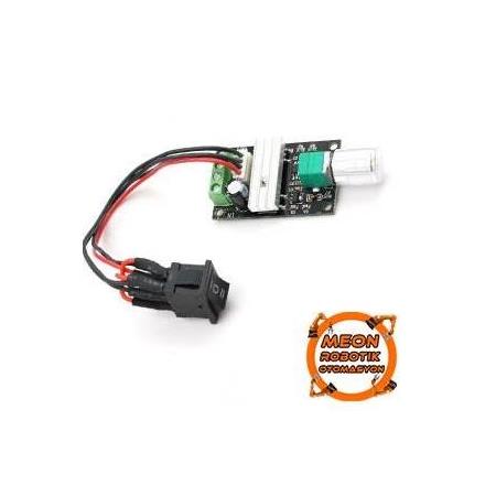 Dc 6-28V 3A Anahtarlı Hız Kontrol Devresi