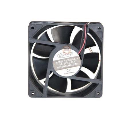 24V Dc 120x120x38mm 2 Pin Kare Fan