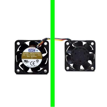 Avc 40x40x20mm Dc 12v 0.5A 4Pin Pwm DBTA0420B2U Sunucu Fanı 15000RPM-Proje Fazlası Ürün