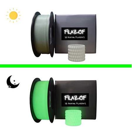 Filazof Glow Neon Gece Parlayan Filament PLA+1.75mm 1 KG