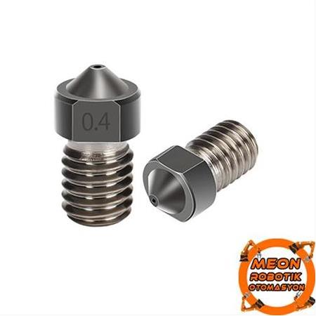 MK8 3D Yazıcı Extruder Paslanmaz Malzeme Nozzle 0.4 mm