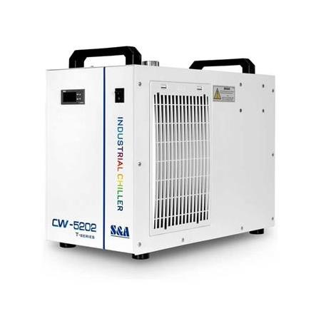 CW-5202 Chiller Su Soğutma Sistemi Çift Su Giriş Çıkış-Water Chiller Lazer