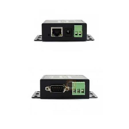 Endüstriyel RS232/RS485-RJ45 Ethernet Dönüştürücü Waveshare Çift Seri Bağlantı Noktası
