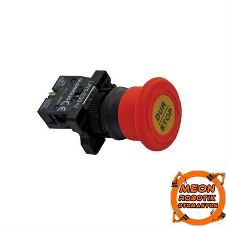 Acil Stop Bas Çevir Buton 22mm