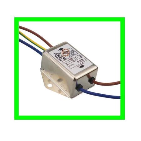 Tek Faz Parazit önleyici EMI Filtresi 10A 220V Ac-CW1B-10A