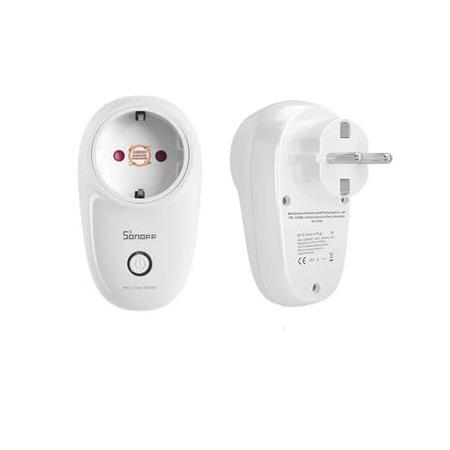 Sonoff S26 R2 Wifi Akıllı Priz 16A 4000W Alexa Smart Plug, Akıllı Ev WiFi Priz