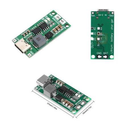 4S 2A 16.8V Li-on Lipo Pil Batarya Şarj Modülü-18650 Step Up Boost LiPo Polimer Li-Ion Şarj Cihazı