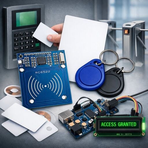 Rfid Okuyucu ve Etiketler