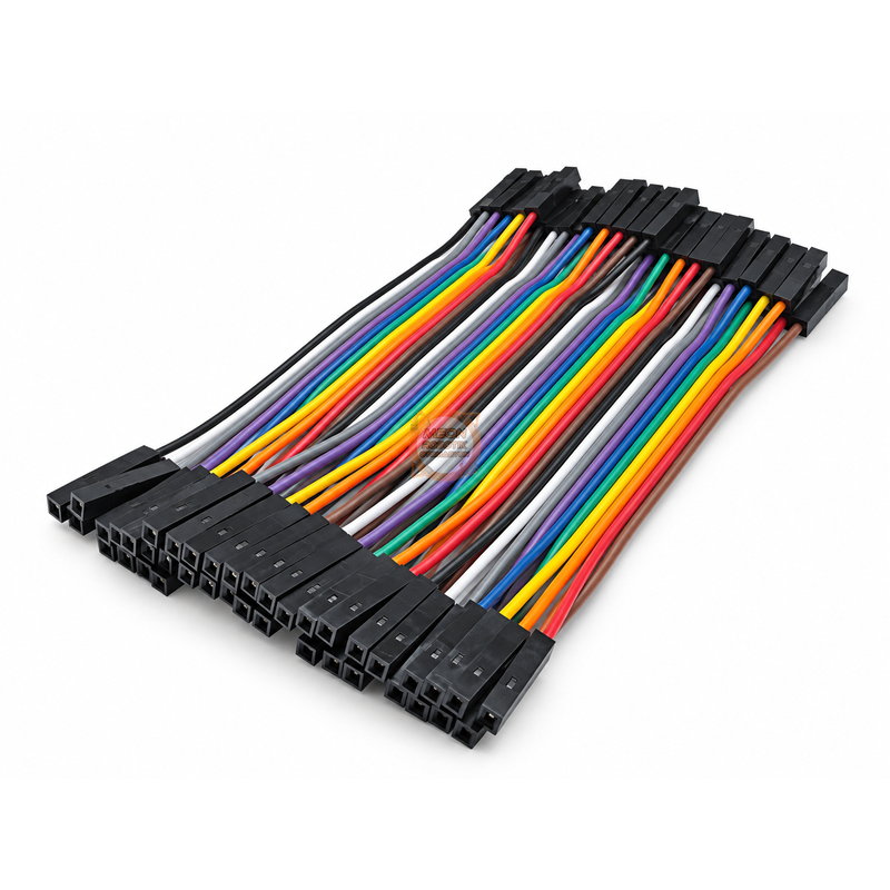 Jumper Kablo 40 Pin 10 cm Dişi-Dişi Breadboard Bağlantı Kablosu