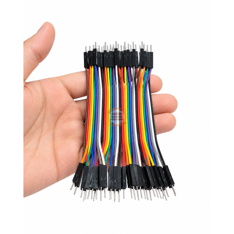Jumper Kablo 40 Pin 10 cm Erkek-Erkek Breadboard Bağlantı Kablosu