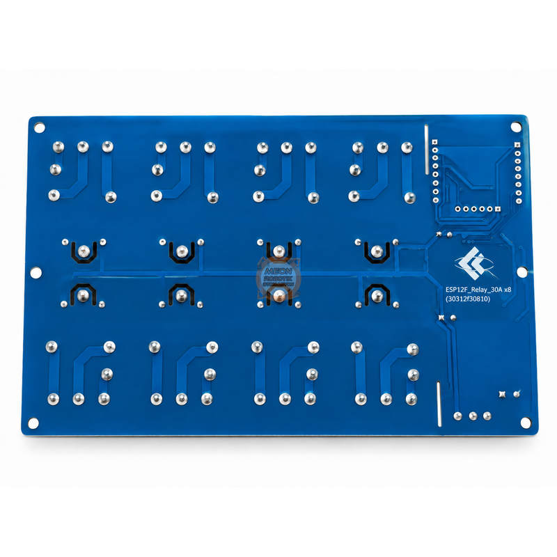 ESP8266 ESP-12F WiFi Kontrollü 8 Kanal 30A Röle Kartı - DC 7-28V / 5V