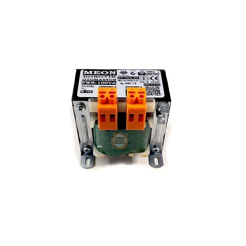 100Va 220/24V Ac Monofaze İzolasyon Trafosu