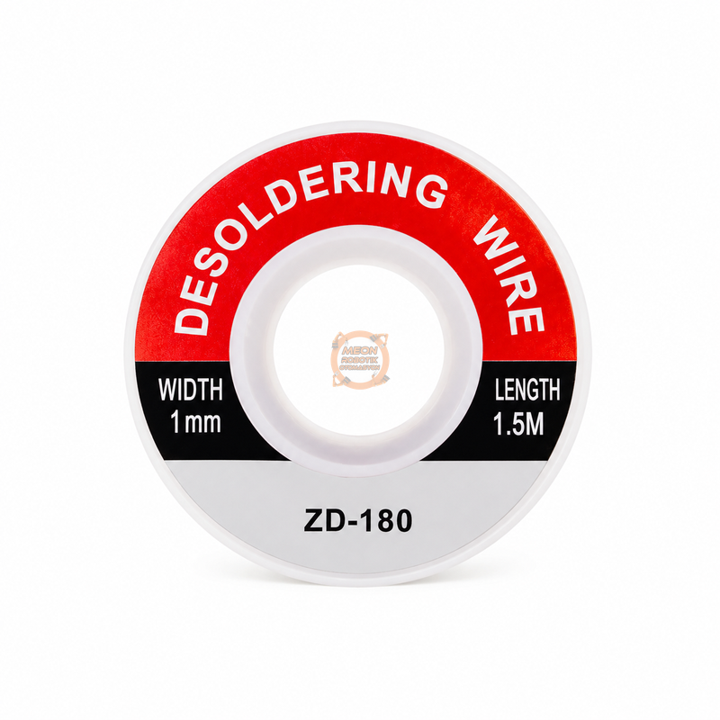 Lehim Temizleme Teli 1mm ZD-180 1.5 Metre Lehim Sökme Wick Teli