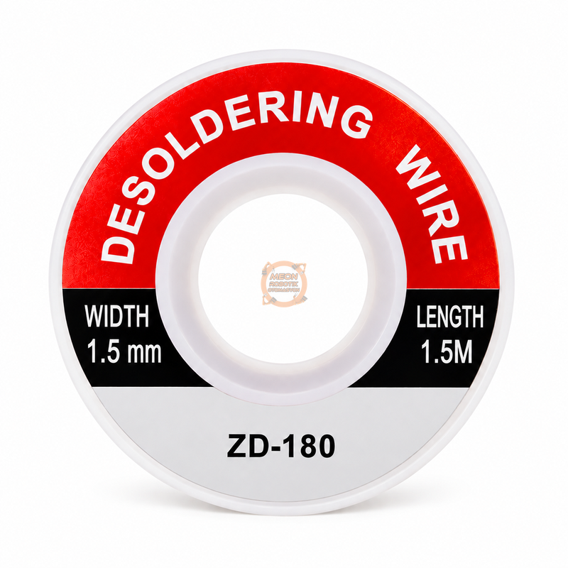 Lehim Temizleme Teli 1.5mm ZD-180 1.5 Metre Lehim Sökme Wick Teli