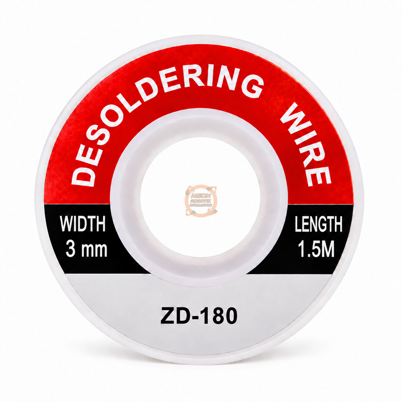 Lehim Temizleme Teli 3mm ZD-180 1.5 Metre Lehim Sökme Wick Teli