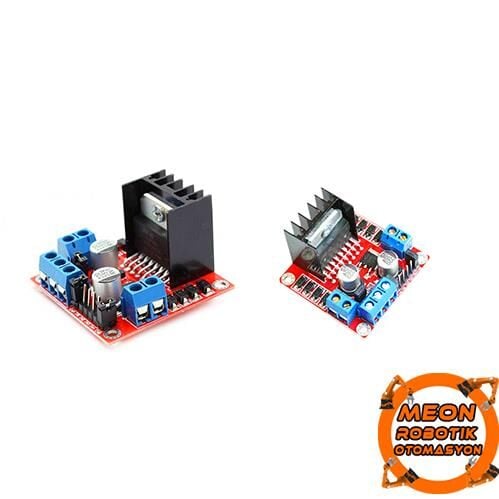 L298N DC ve Step Motor Sürücü Kartı