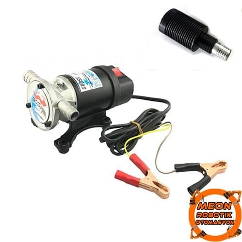 12 Volt Gross 3/4'' Sıvı Aktarma Pompası-Su Yağ Mazot Aktarım