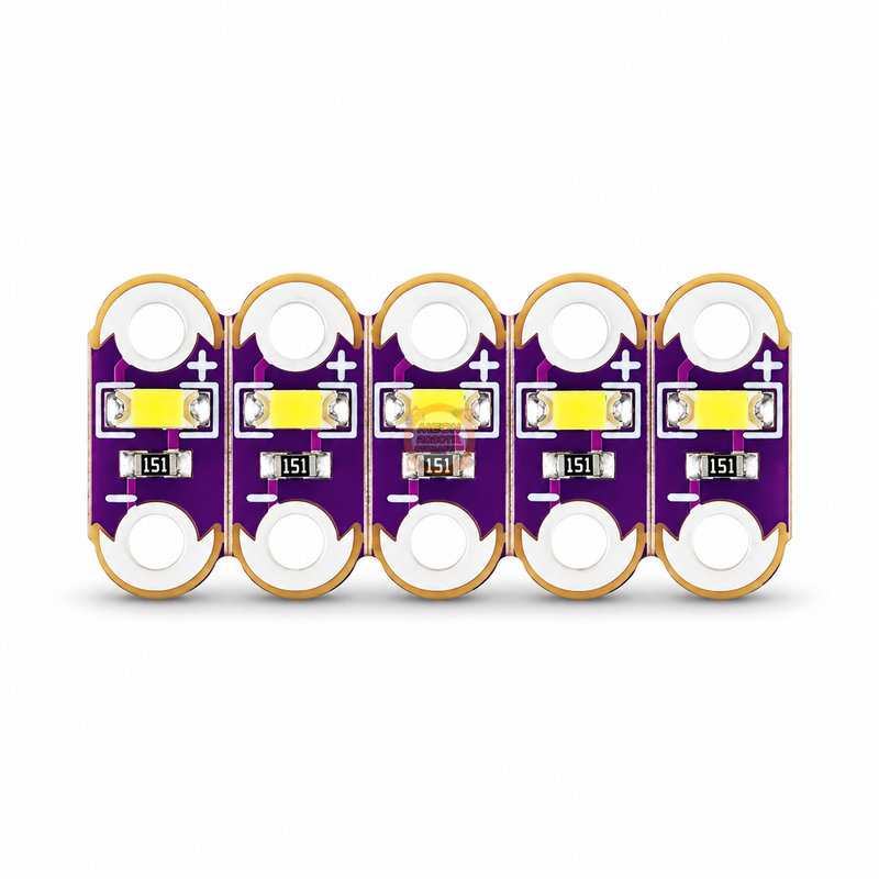 LilyPad LED Beyaz Renk 5 Adet