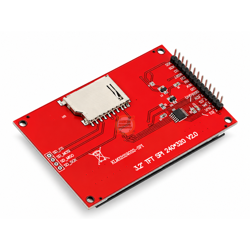 SPI TFT 3.2'' Dokunmatik LCD Ekran Modülü ILI9341