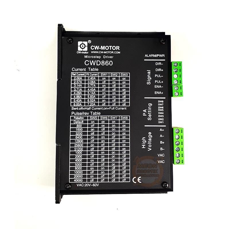 MA860 Step Motor Sürücü (CWD860) | Meon Robotik Otomasyon