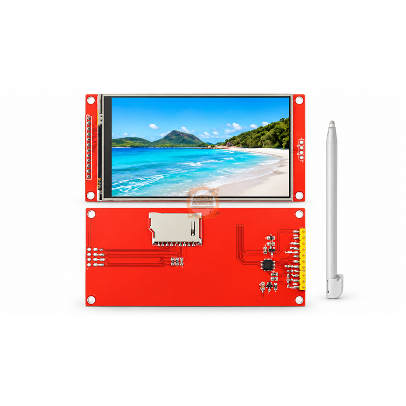 SPI TFT Ekran 4 İnç Dokunmatik LCD Modülü ST7796S 480x320