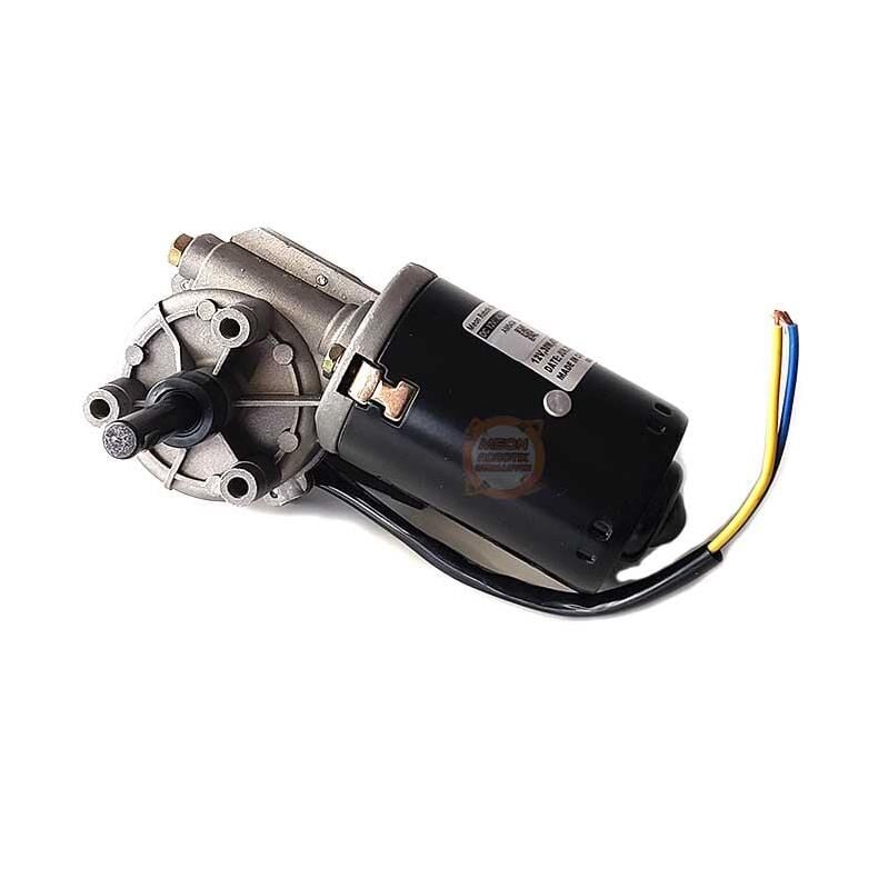12V 42 Rpm Redüktörlü Dc Motor-Uzun Mil