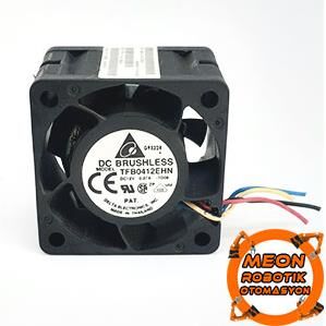 12v Delta Fan 40x40x28mm Ultra Güçlü