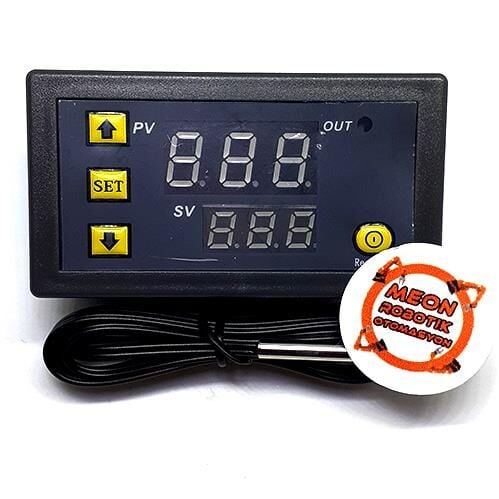 12V Dijital sıcaklık kontrol cihazı LED Ekran Termostat W3230